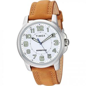 Timex Expedition Relógio Masculino Analógico com Pulseira de Couro, Modelo TW4B16400