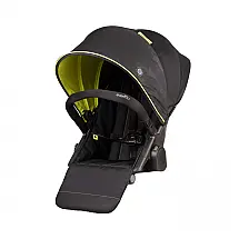 Segundo Assento Evenflo Pivot Xplore para Carrinho Wagon Arnês 5 Pontos Posições Múltiplas Wayfarer Black