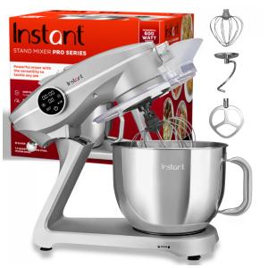 Batedeira de Bancada Instant Pot Pro, 600W, 10 Velocidades, Tigela Inox 7,4L, dos Criadores do Instant Pot, Fácil de Usar