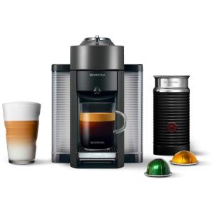 Cafeteira Elétrica Vertuo Evoluo by DeLonghi Expresso de 1.5L, 19 Bar, NESTLE NESPRESSO ENV135GYAE, Prateado