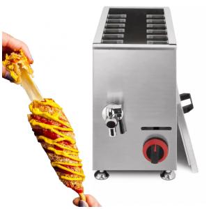 Fritadeira de Hot Dog Profissional até 12un Por Vez em Aço Inoxidável, 110V, SAEBEL, Prata