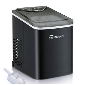 Máquina de Gelo Automática Portátil Produz até 11kg, 24H, Cor, 110v, TECHDORM YTICEMAKER, Preto