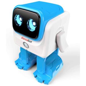 ECHEERSITOM Brinquedo Robô Educativo Inteligente Eletrônico e Recarregável p, Crianças 3 Anos ou Mais, Azul