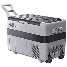 Mini Geladeira, Cooler Automotiva Elétrico Portátil 40L, 110v, JOYTUTUS DZ40, Cinza