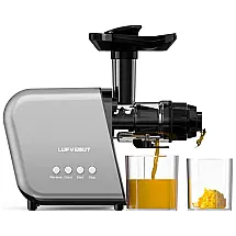 Centrifuga de Frutas com Moedor de Café Embutido, 110V 250W, LUFVEBUT, Cinza