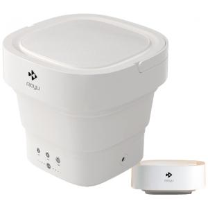 Mini Máquina de Lavar Portátil 1 Kg com Cesto de Drenagem, Bivolt, XZ SMART, Branca