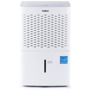 Desumidificador de 3.7L para Quarto ou Banheiro, Área 139 m2, TOSOT GDN20AZ A3EBA2A, Branco