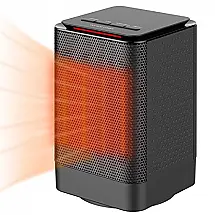 Calefator Portátil Aquecedor elétrico oscilante de cerâmica PTC com proteção contra superaquecimento vento quente e natural para uso