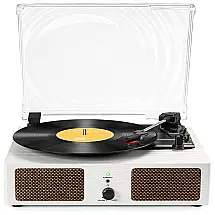 Udreamer UD001 Vitrola Retrô Marrom, Toca-Discos 3 Velocidades com Bluetooth e USB - Som Vintage
