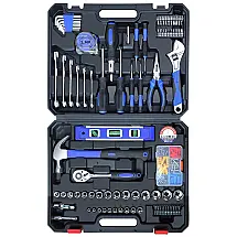 Kit de Ferramentas com Maleta de Transporte, 146 Peças, JAR OWL, Azul