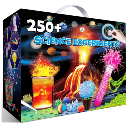 Kit de experimentos científicos para crianças 250 ideias de presente de aniversário para meninos e meninas.