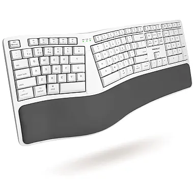 Teclado Ergonômico sem Fio com