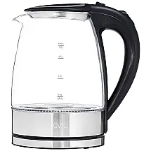 Chaleira Elétrica de Vidro 1,8 Litros 1200W Verde - Fervura Rápida, Segura e Design Moderno e Prático