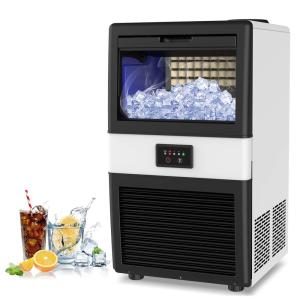 Máquina de Gelo Automática Portátil até 31kg, 24H, Cor Branca, 110v, LIFEPLUS 01212, Branco