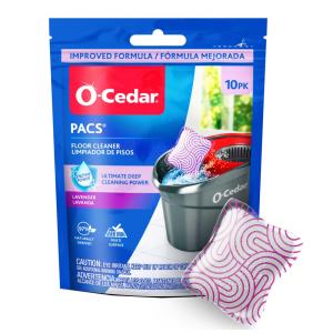 Limpa Piso Feito com Ingredientes Naturais 1 Pacote com 10 Pods, O Cedar, Fragrância Lavanda