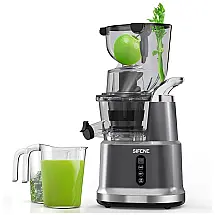 Centrífuga de Frutas com 3 Velocidades, Aço Inox, 800W, 110v, MAMAS CHOICE, Verde