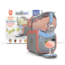 Criador de Bebidas Geladas Ninja SLUSHi Max Peach 4,4L 490W 110V - Tecnologia SlushAssist, 6 Programas, Capacidade para Festa