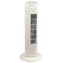 Ventilador de Torre com 3 Velocidades com Controle Mecânico, 110V, HomePage, Branco