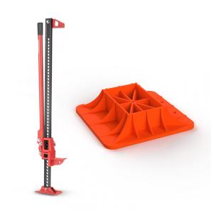 Macaco de Alta Elevação Offroad até 3 Ton com Jack Base Mate, Placa de Suporte para Pneu de Alta Elevação Offroad 4x4 Kit de Recuperação de