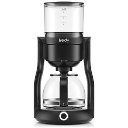 Máquina de Café Expresso 480mL com Desligamento Automático, 110V, Tredy, Preta