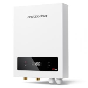 Aquecedor de Água Instantâneo sem Tanque MIZUDO Branco 18 kW com Display LED Digital, 240 V, para 2 a 3 Pontos de Uso