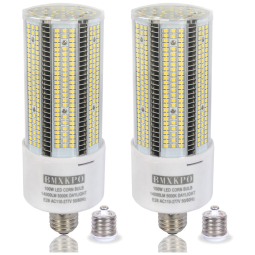 BMXKPO Lâmpada LED 400W 14000 Lumens 5000K Branca com Base E26, E39, 2 Unidades.