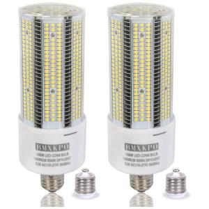 BMXKPO Lâmpada LED 400W 14000 Lumens 5000K Branca com Base E26, E39, 2 Unidades.