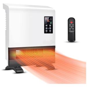 Aquecedor Elétrico de Parede com Suporte, 3 Modos e Temporizador, 1500W 110V, Airchoice, Branco