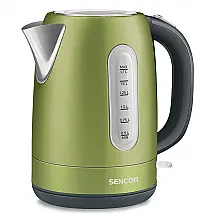 Chaleira Elétrica 1.8L com Controle de Temperatura e Proteção de Fervura, 110v, SENCOR SWK1770GG, Verde