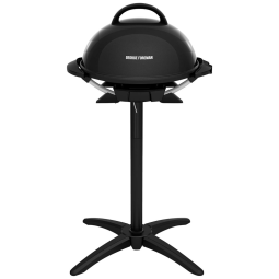 Churrasqueira Elétrica para 15 pessoas, 1600W, preta, 110v, GEORGE FOREMAN GIO2000BK, Preto