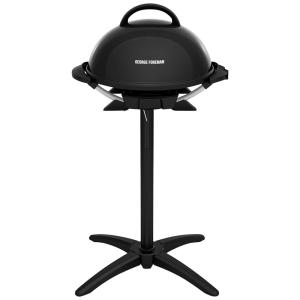 Churrasqueira Elétrica para 15 pessoas, 1600W, preta, 110v, GEORGE FOREMAN GIO2000BK, Preto