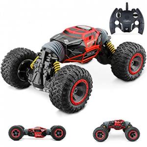 Off Road Controle Remoto Sem Fio Dirija dos Dois Lados Recarregável Tração 4x4