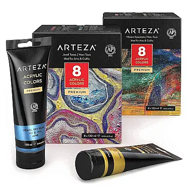 Kit de Tinta Acrílica Profissional