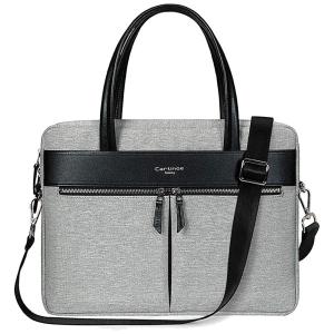 Bolsa Pasta À Prova D Água Bag Briefcase RFID Bloqueio Ultrathin Nylon Cinza