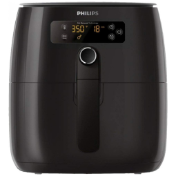 Fritadeira Elétrica AirFryer 2.7L com Painel Digital e Temperatura Ajustável, 1700W, 110v, PHILIPS, Preto