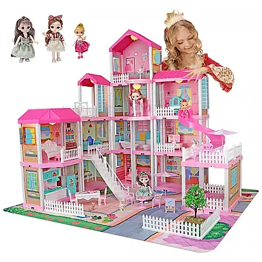 Casa de Bonecas com 4