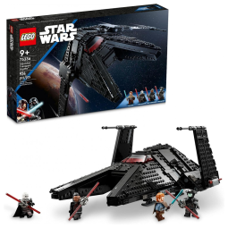 LEGO Star Wars Inquisitor Transport Scythe 75336 Starship Toy Building Kit Fun Gift Idea for Kids Aged 9 and up 924 Pieces