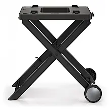 Suporte Dobrável Ninja Woodfire XSKSTAND para Grill Externo Preto com Rodas