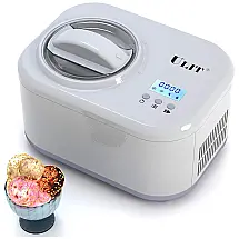 Máquina de Sorvete Automática 1L, Branca, 110v, ULIT, Branco
