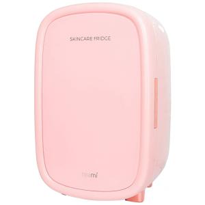 Teami Mini Geladeira para Skincare 12 Litros Portátil, 110V, 12V, Rosa