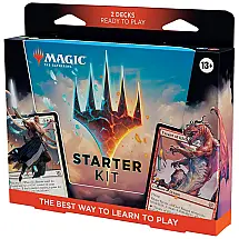 Magic The Gathering Kit Inicial 2023 com 2 Baralhos e 2 Códigos para Jogar Online