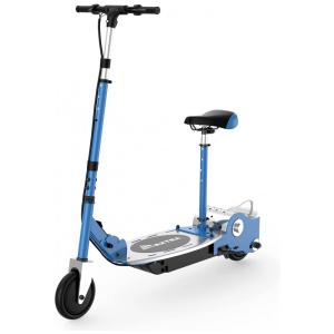 Patinete Elétrico para Crianças de 6 a 12 anos com Bateria até 1H e Atinge até 16km, Peso Max 70kg, MAXTRA E120, Azul Marinho
