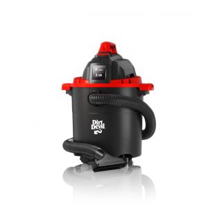 Aspirador de Pó Portátil com Fio, Úmido e Seco, Capacidade de 18,95L, 110V, Dirt Devil SD65000, Preto