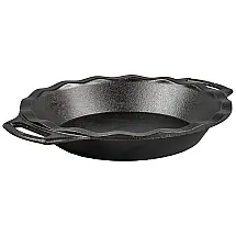 Frigideira de Ferro Fundido Pré Temperada, LODGE BW9PIE, Preto