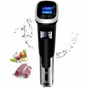 TRACONN Termocirculador Elétrico em Aço Inoxidável com Tela LCD, 1200W, 110V, Preto