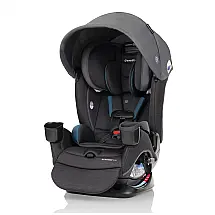 Cadeira de Carro Conversível All4Stages Slim Plus Canopy 4 em 1,Evenflo
