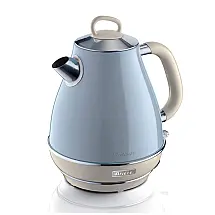 Chaleira Elétrica Vintage 1.7L Aço Inoxidável, 2000W, 110v, ARIETE 2869, 05, Azul