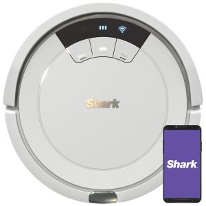 Aspirador de Pó Robô ION, com Wi Fi e comando de voz, branco, 110v, SHARK AV752, Branco