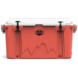 Cooler Térmico Portátil 88 Litros com Isolamento Espesso, Cordova Outdoors, Azul e Branco