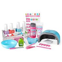 Kit de Simulação Manicure Infantil com 20 Peças para Crianças Acima de 3 Anos, Melissa & Doug